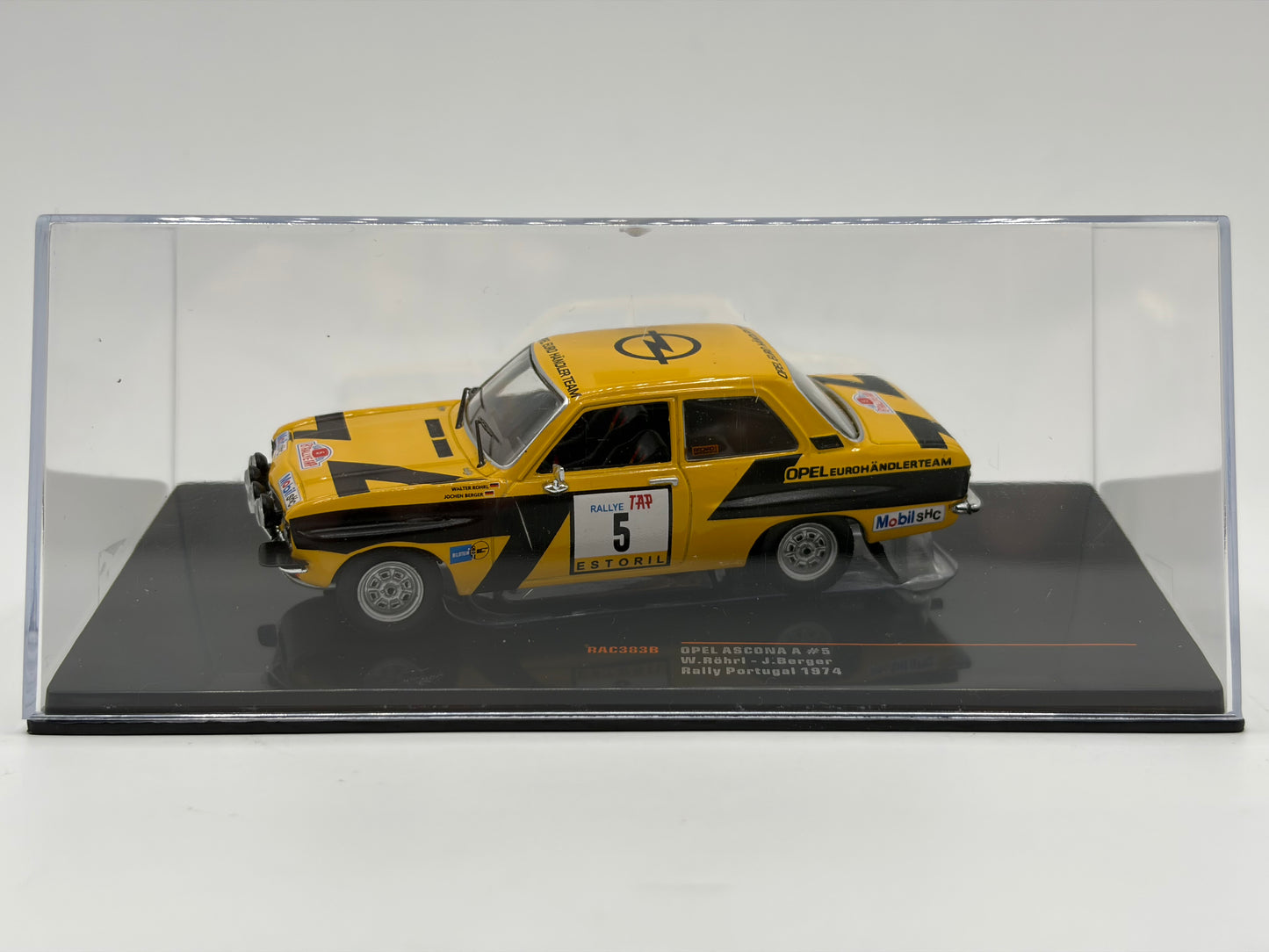1/43 1974 Opel Ascona A - Rally Portugal - Rohrl / Berger | Model Rally Car