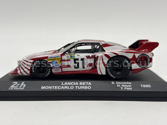1/43 1980 Lancia Beta Montecarlo Turbo - Heyer / Fabi / Darniche | Model Le Mans Car