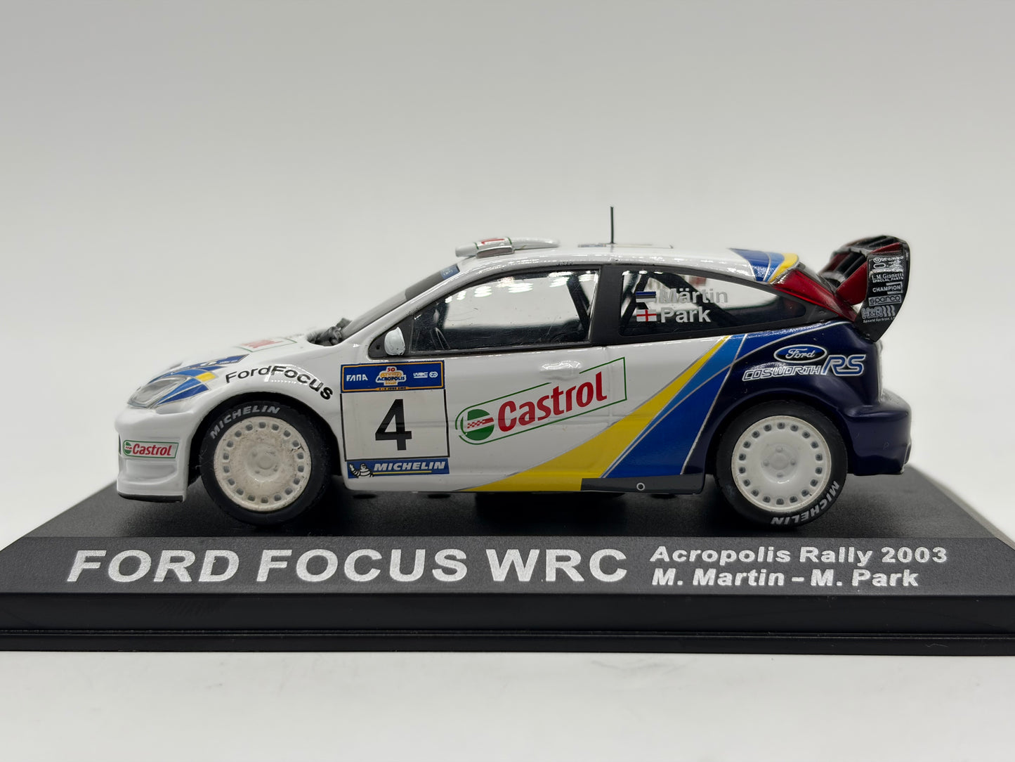 1/43 2003 Ford Focus WRC - Acropolis Rally - Martin / Park | Model Rally Car