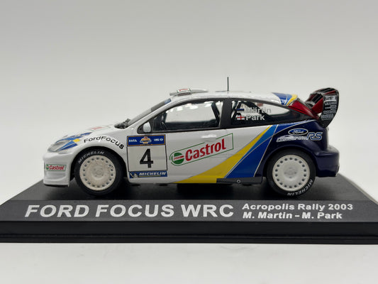 1/43 2003 Ford Focus WRC - Acropolis Rally - Martin / Park | Model Rally Car
