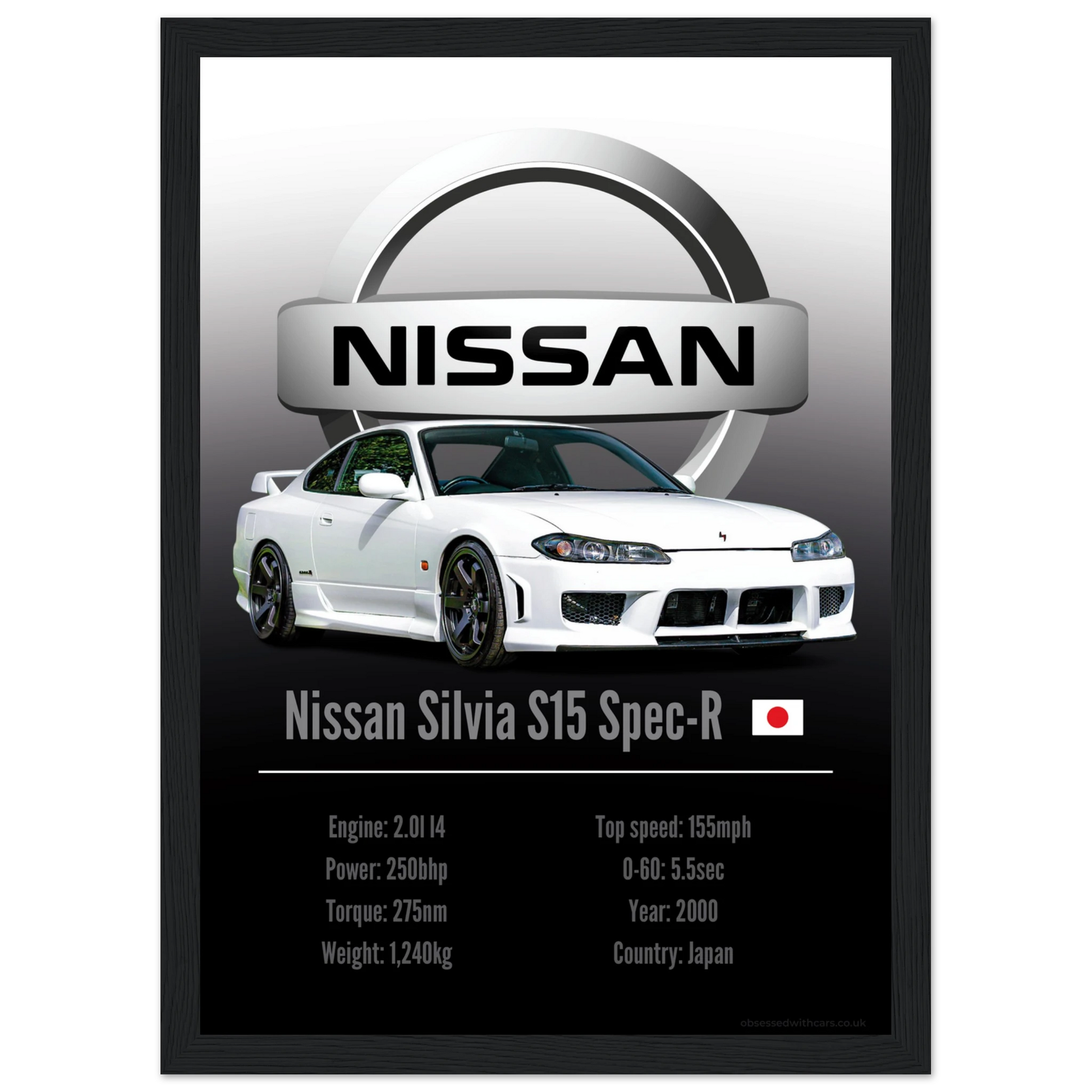 Nissan Silvia S15 Poster - Accent Collection