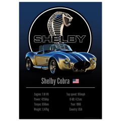 380 Shelby Cobra Poster - Accent Collection