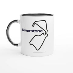 Silverstone Race Track Outline Mug