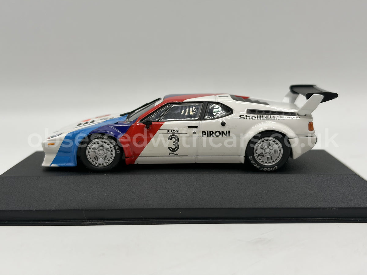 1/43 1979 BMW M1 Workscar - Didier Pironi - Minichamps | Model Car