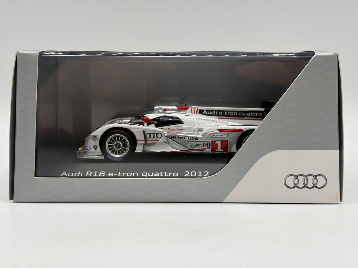 1/43 2012 Audi R18 e-tron Quattro - Fassler / Lotterer / Treluyer | Model Le Mans Car