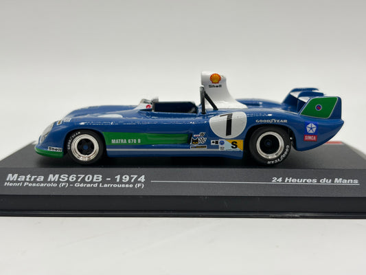 1/43 1974 Matra MS670B - Le Mans Winner - Pescarolo / Larrousse | Model Le Mans Car
