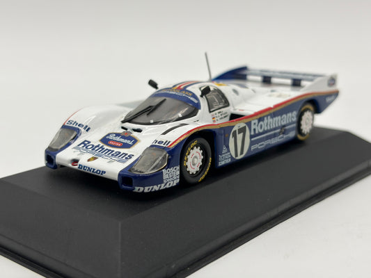 1/43 1987 Porsche 962 C Long Tail "Rothmans" - Bell / Stuck / Holbert - Quartzo | Model Le Mans Car