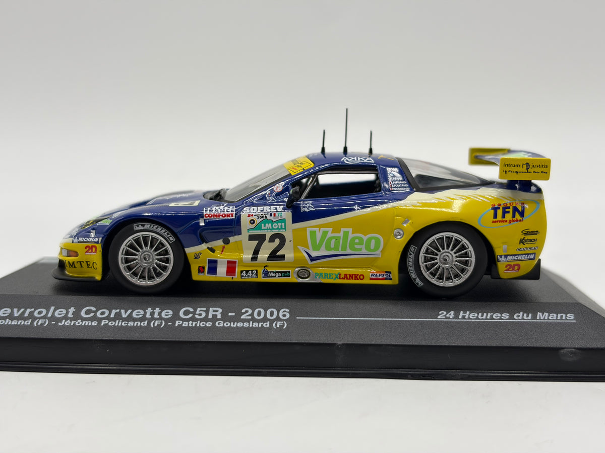 1/43 2006 Chevrolet Corvette C5-R - Alphand / Policand / Goueslard | Model Le Mans Car
