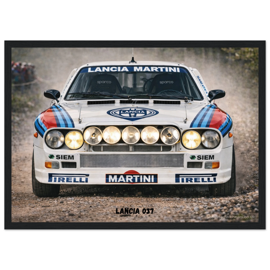Lancia 037 Poster - Rally Legends Collection