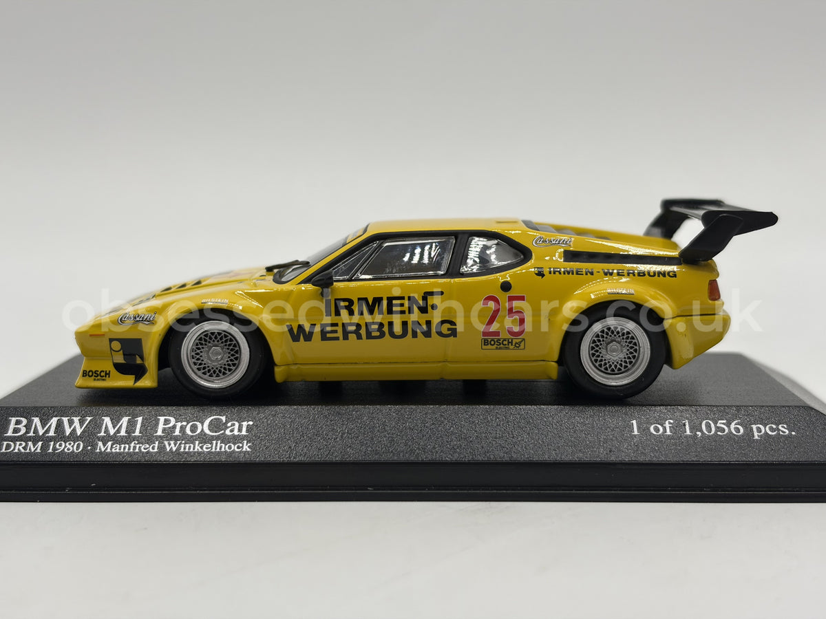 1/43 1980 BMW M1 - Manfred Winkelhock - DRM - Minichamps | Model Car