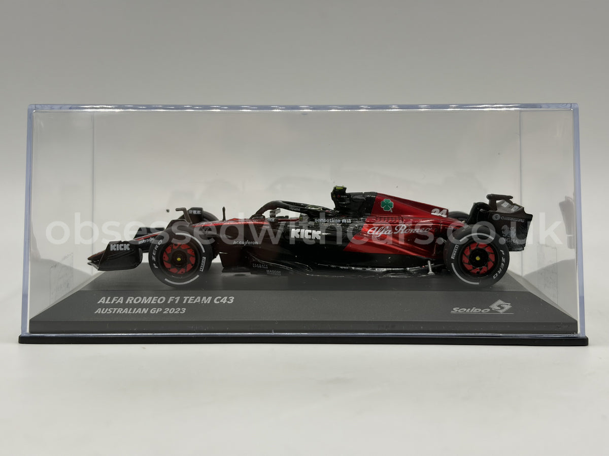 1/43 2023 Alfa Romeo C43 - Zhou Guanyu - Spanish GP | Model F1 Car