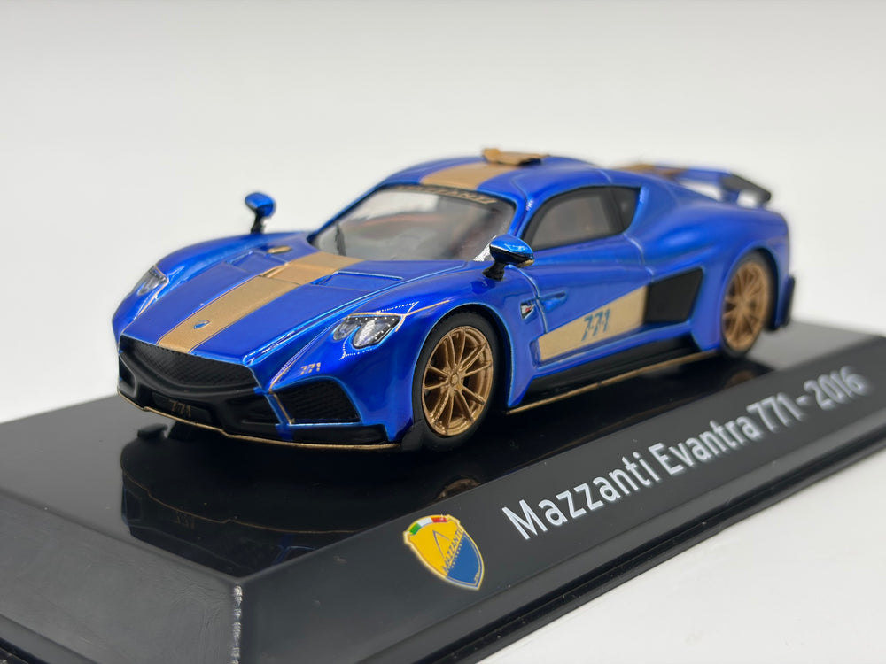 1/43 2016 Mazzanti Evantra 771 | Model Car | Supercar Collection