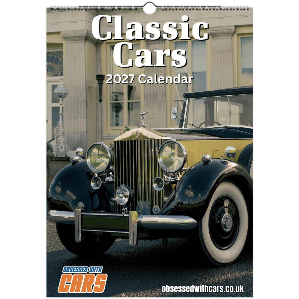 Classic Cars Calendar 2027