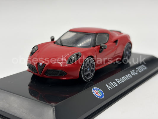 1/43 2013 Alfa Romeo 4C | Model Car | Supercar Collection