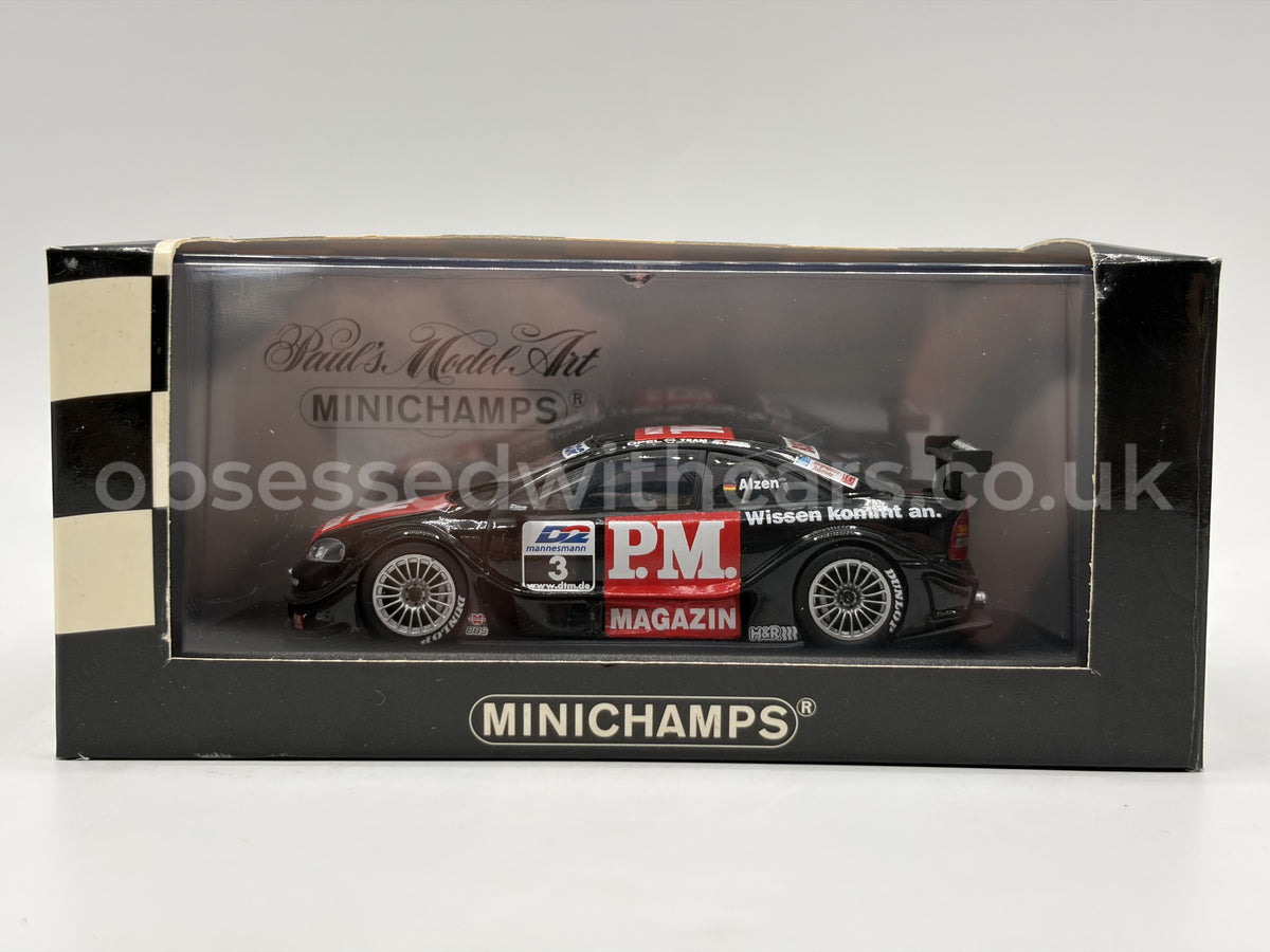 1/43 2000 Opel V8 Coupe - DTM - Uwe Alzen - Minichamps | Model Car