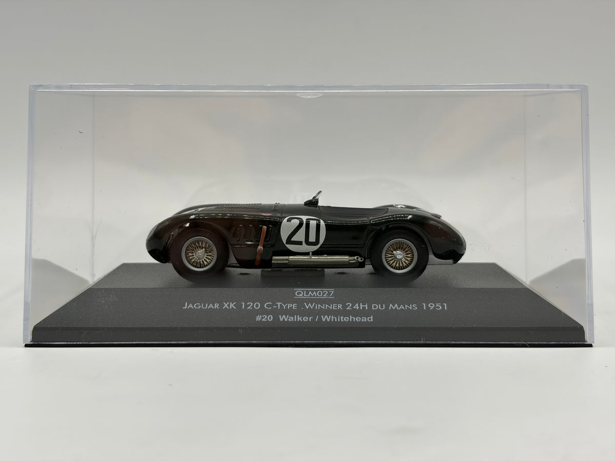 1/43 1951 Jaguar XK120 C-Type - Walker / Whitehead - Quartzo | Model Le Mans Car