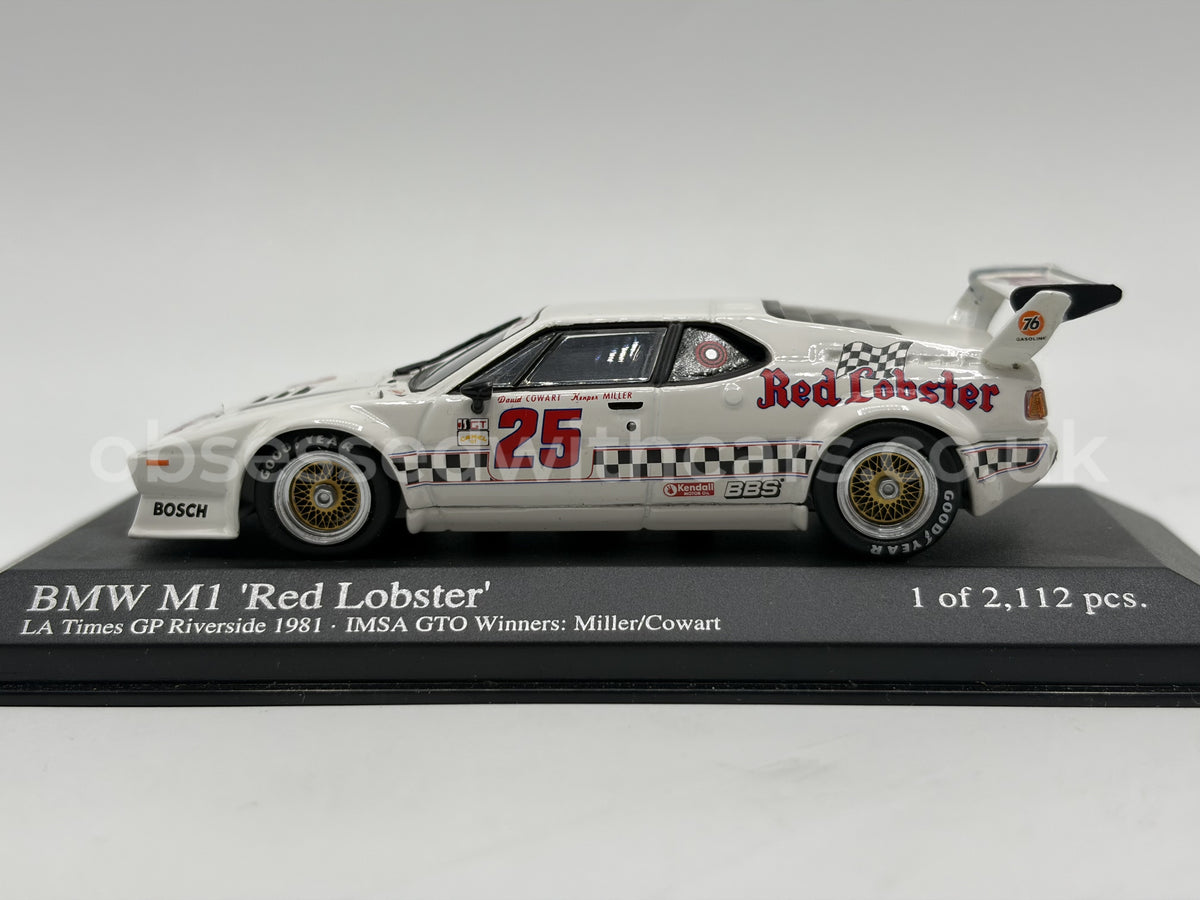 1/43 1981 BMW M1 - Cowart / Miller - Minchamps | Model Car