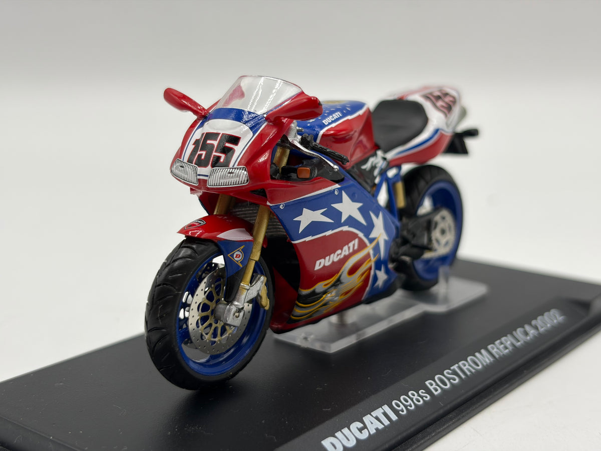 1/24 2002 Ducati 998S - Bostrom Replica | Racing Bike Model