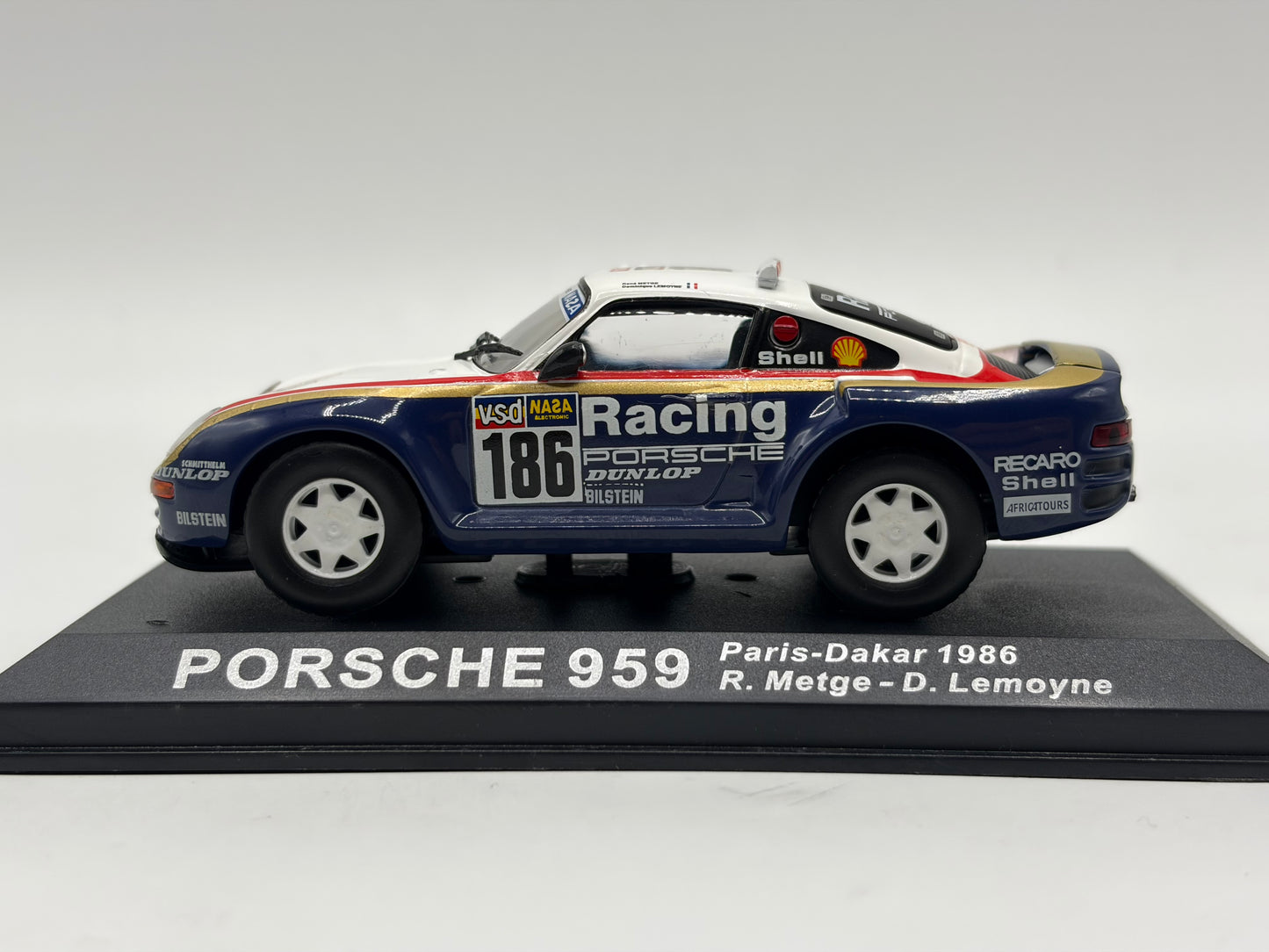 1/43 1986 Porsche 959 - Paris-Dakar - Metge / Lemoyne | Model Rally Car