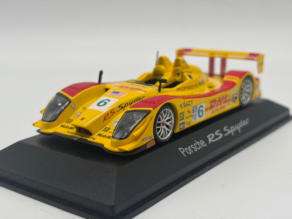 1/43 2006 Porsche RS Spyder - ALMS - Luhr / Maassen - Minichamps | Model Car