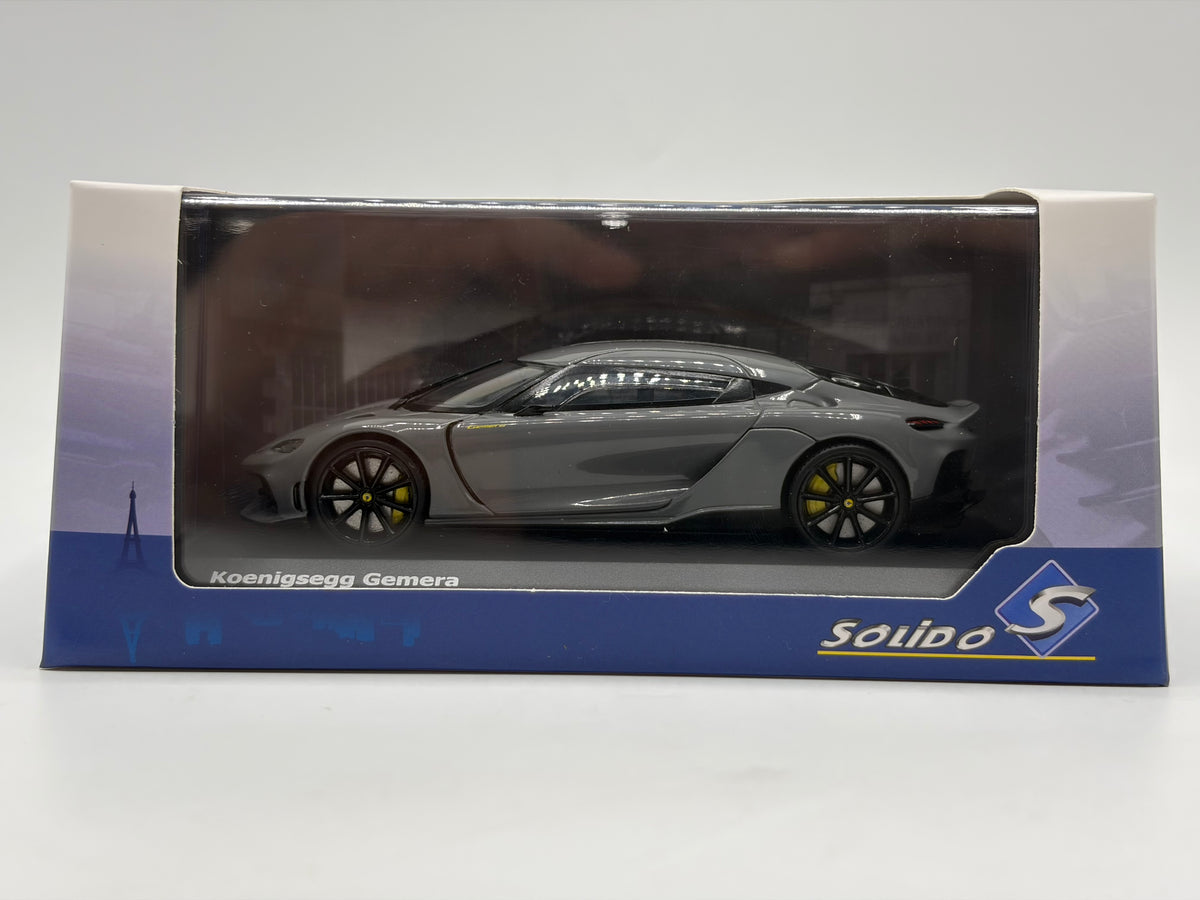 1/43 2021 Koenigsegg Gemera - Grey - Solido | Model Car