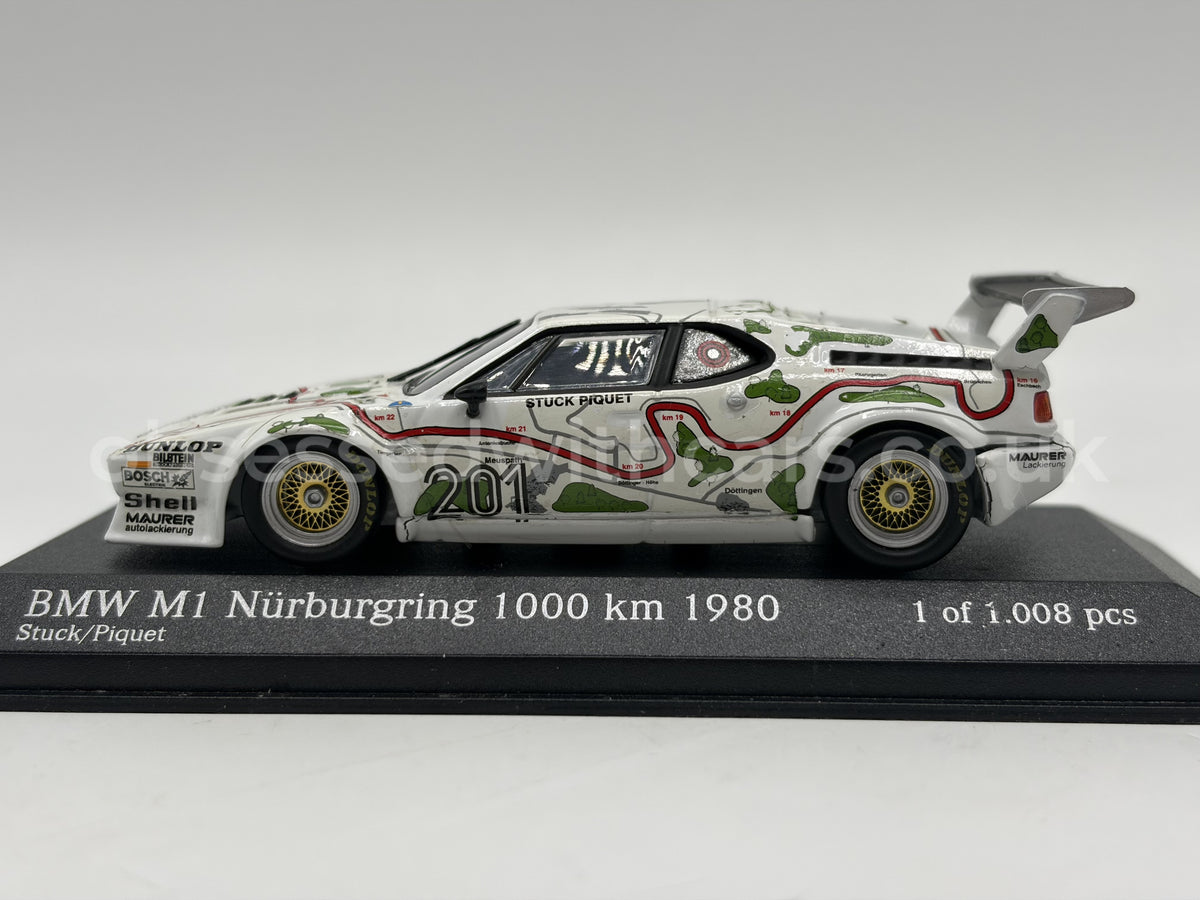 1/43 1980 BMW M1 - Stuck / Piquet - Minichamps | Model Car