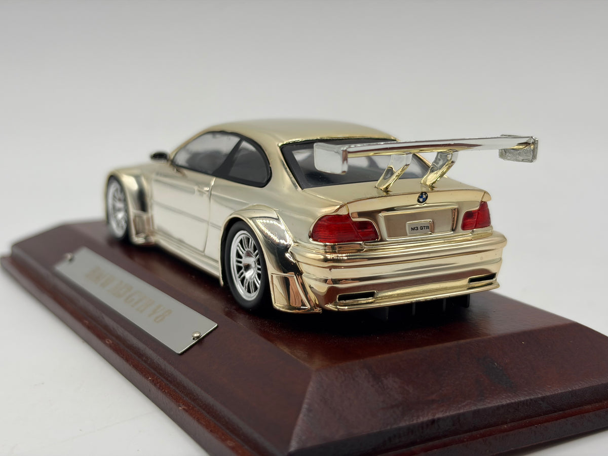 1/43 2001 BMW M3 GTR V8 - Chrome | Model Car