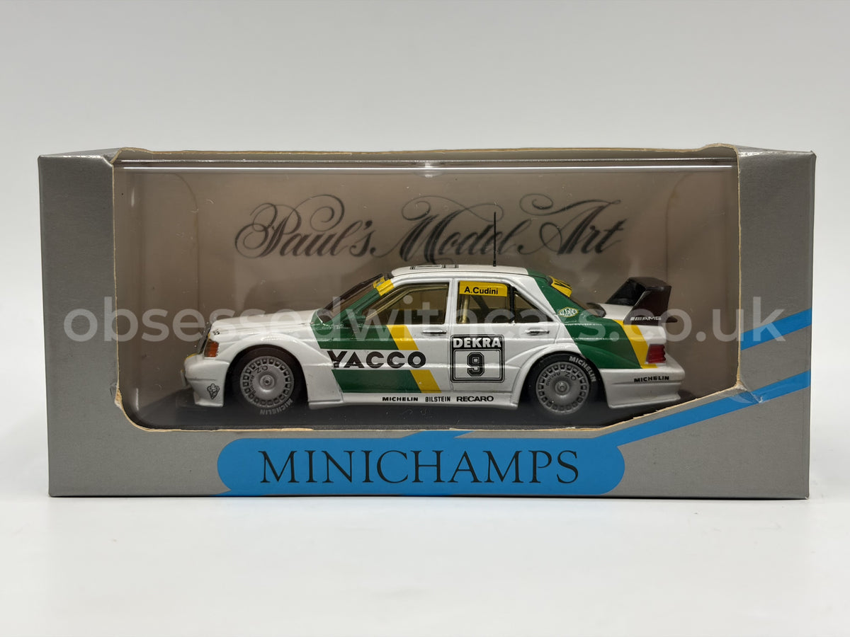 1/43 1991 Mercedes 190E Evo 2 - DTM - Alain Cudini - Minichamps | Model Car