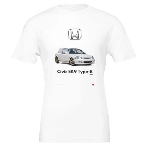 141 Honda Civic EK9 TypePoster -R T-Shirt