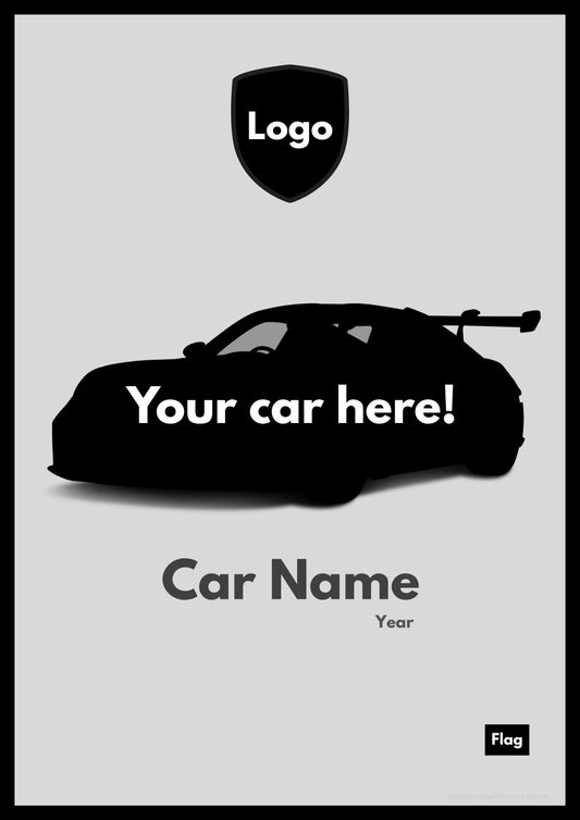 Custom Car Wall Art - Your Own Car
