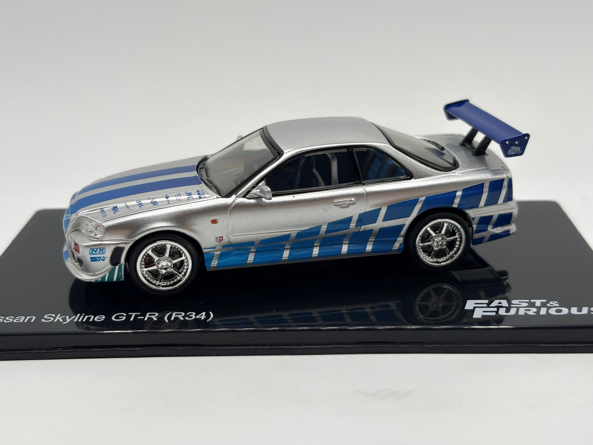 1/43 1999 Nissan Skyline GT-R R34 - Fast & Furious | Model Car