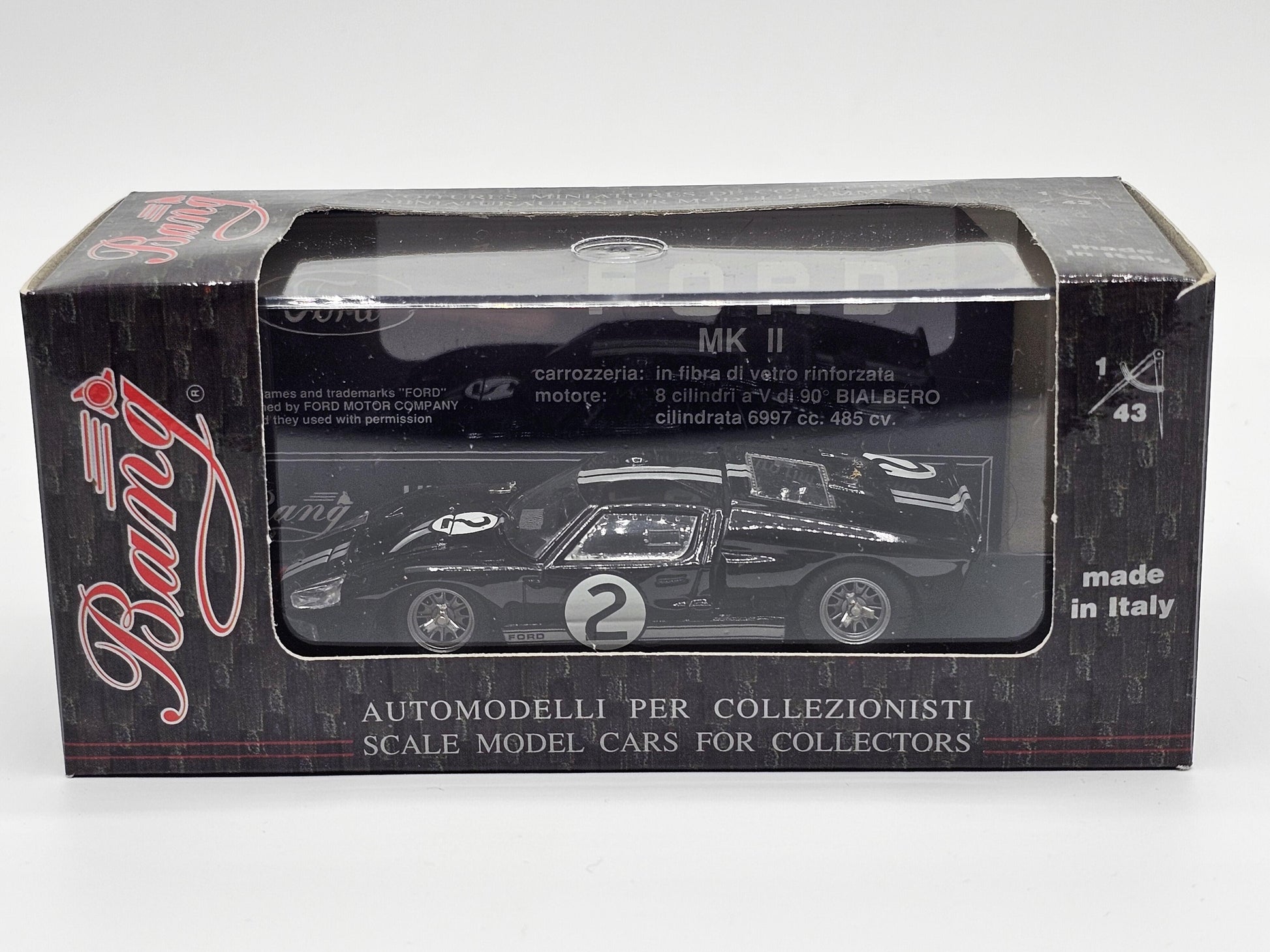 1/43 1966 Ford GT40 MKII - McLaren / Amon | Model Le Mans Car