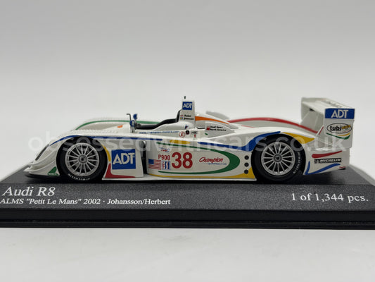 1/43 2002 Audi R8 - ALMS "Petit Le Mans" - Johansson  / Herbert - Minichamps | Model Car