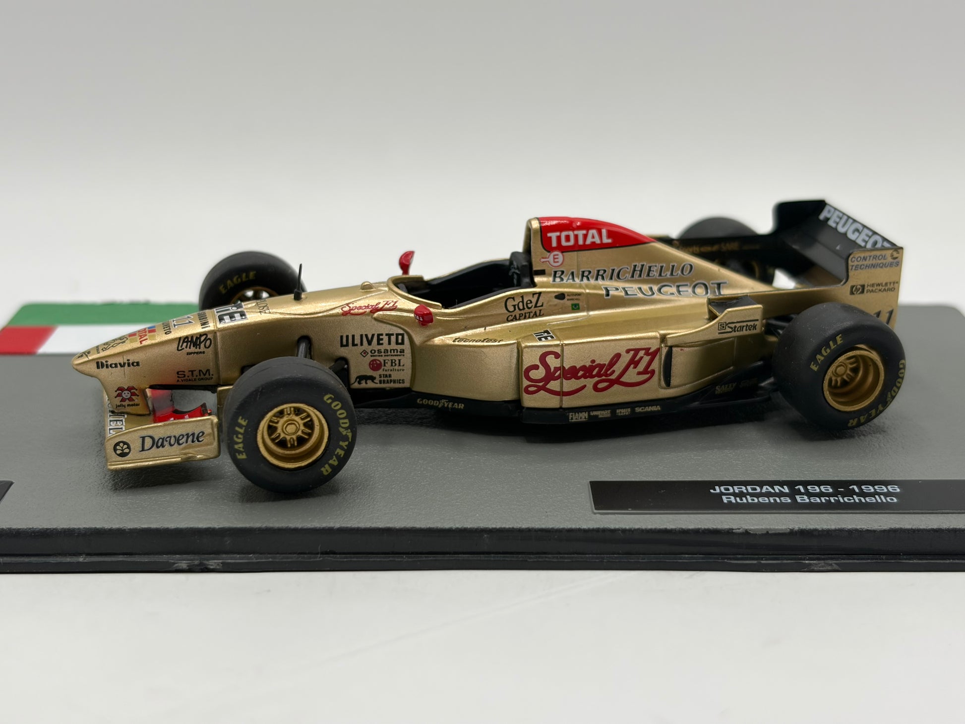 1/43 1996 Jordan 196 - Rubens Barrichello | Model F1 Car