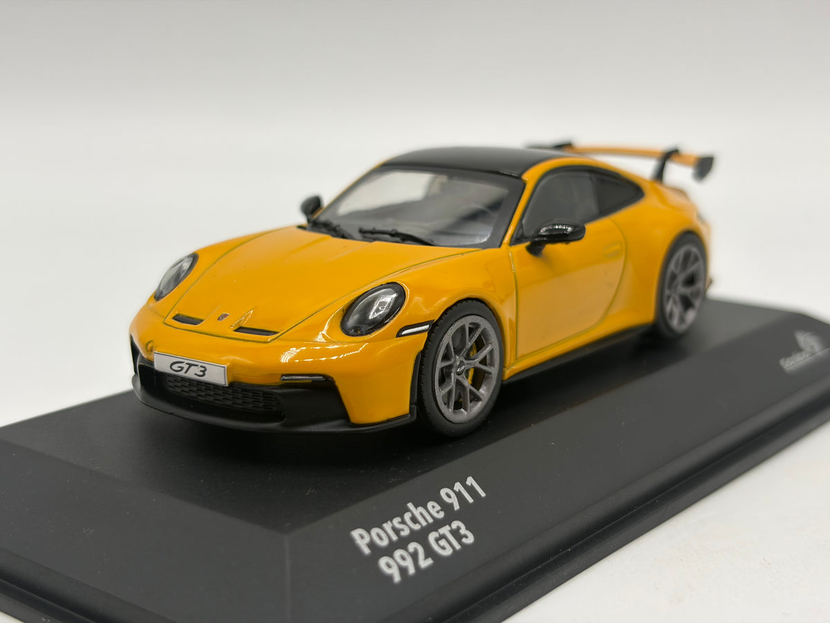 1/43 2023 Porsche 911 (992) GT3 - Yellow - Solido | Model Car