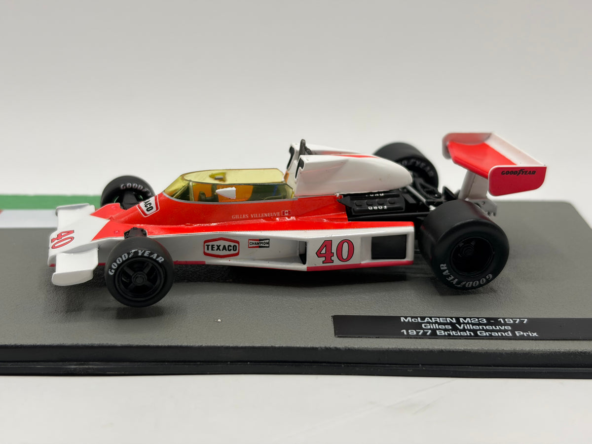 1/43 1977 McLaren M23 - Gilles Villeneuve | Model F1 Car