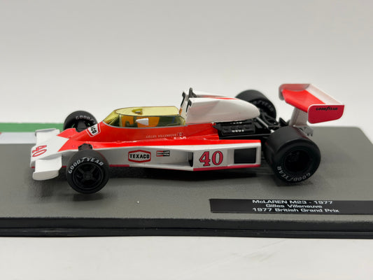 1/43 1977 McLaren M23 - Gilles Villeneuve | Model F1 Car