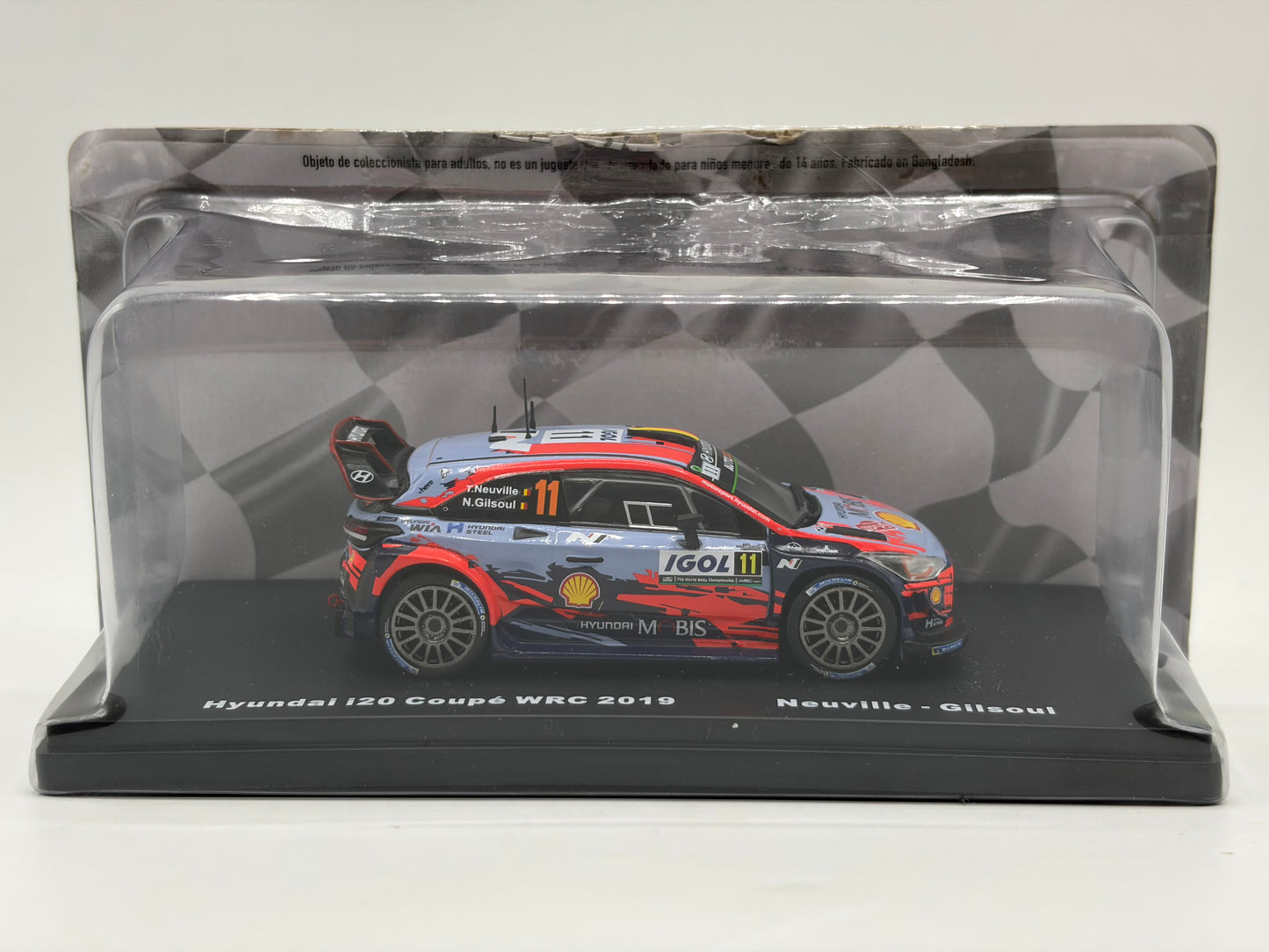 1/43 2019 Hyundai i20 Coupe WRC - Tour de Corse - Neuville / Gilsoul | Model Rally Car