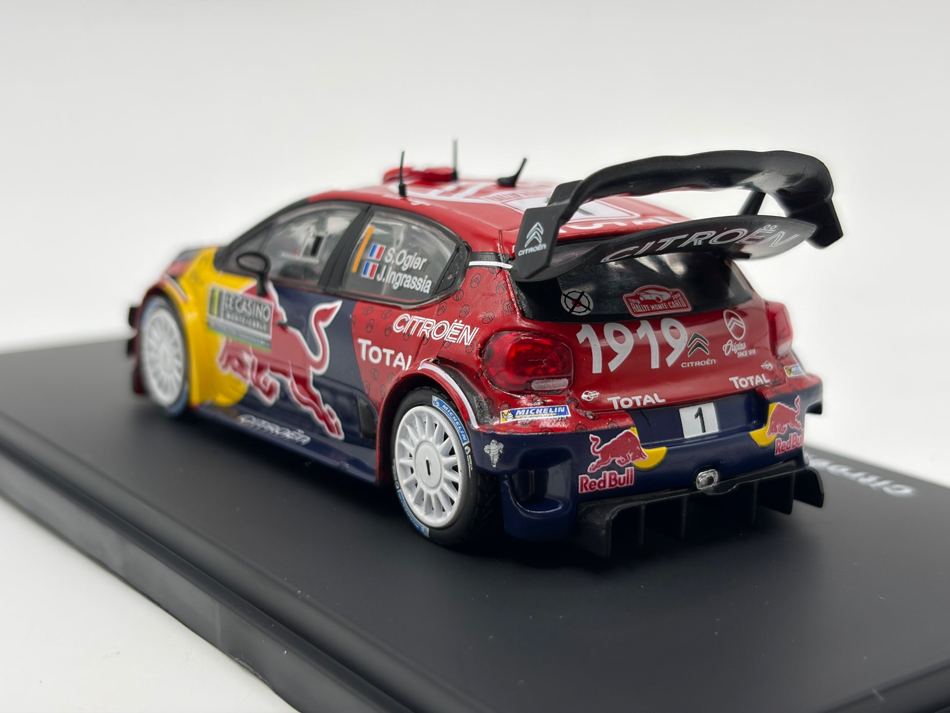 1/43 2019 Citroen C3 WRC - Monte Carlo Rally - Ogier / Ingrassia | Model Rally Car