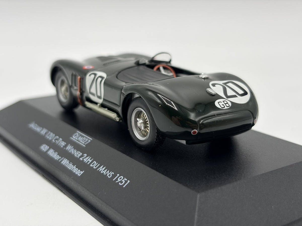 1/43 1951 Jaguar XK120 C-Type - Walker / Whitehead - Quartzo | Model Le Mans Car