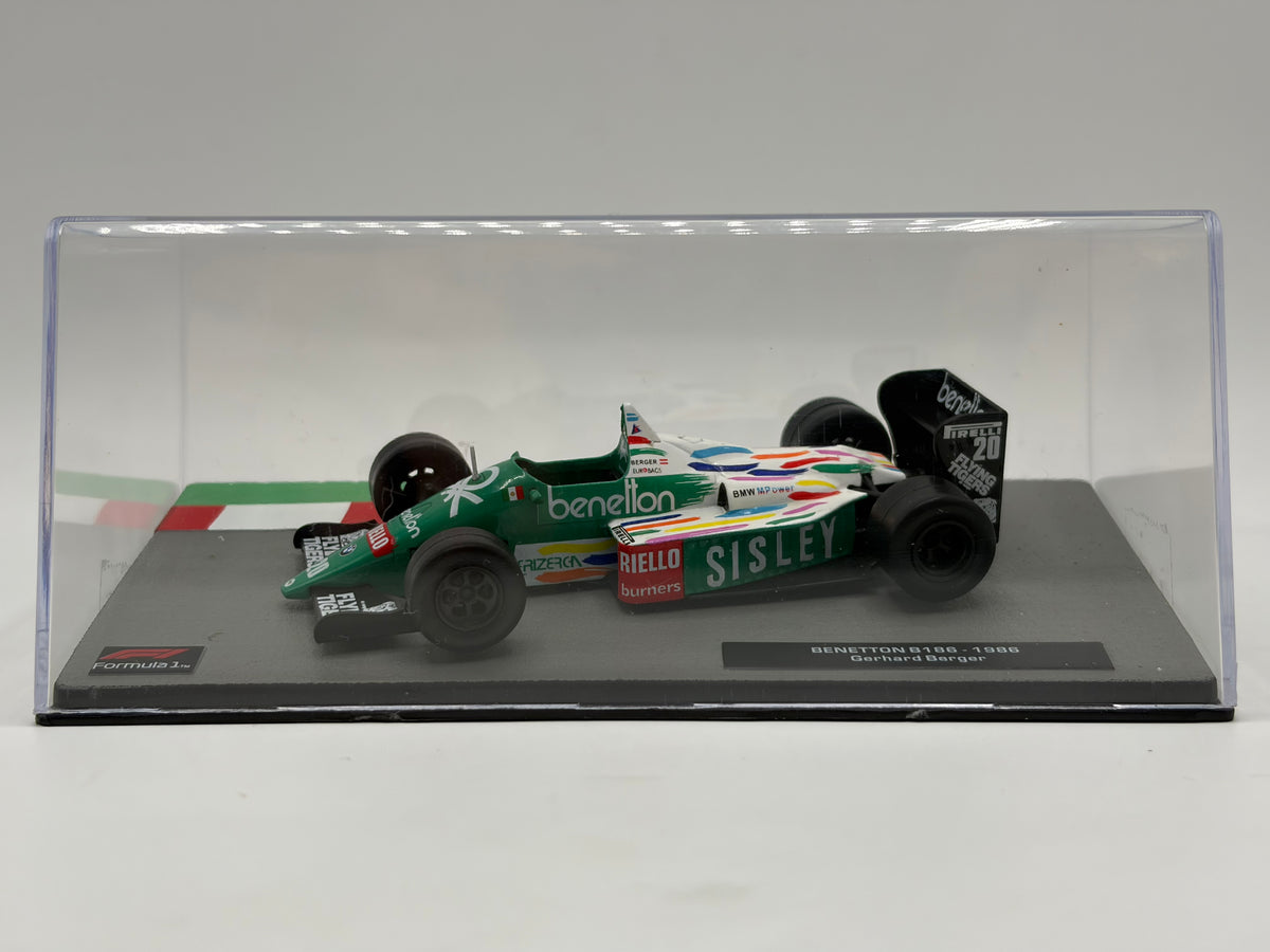 1/43 1986 Benetton B186 - Gerhard Berger | Model F1 Car