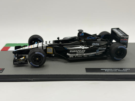 1/43 2001 Minardi PS01 - Fernando Alonso | Model F1 Car