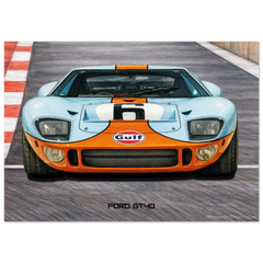 Ford GT40 Poster - Le Mans Legends Collection