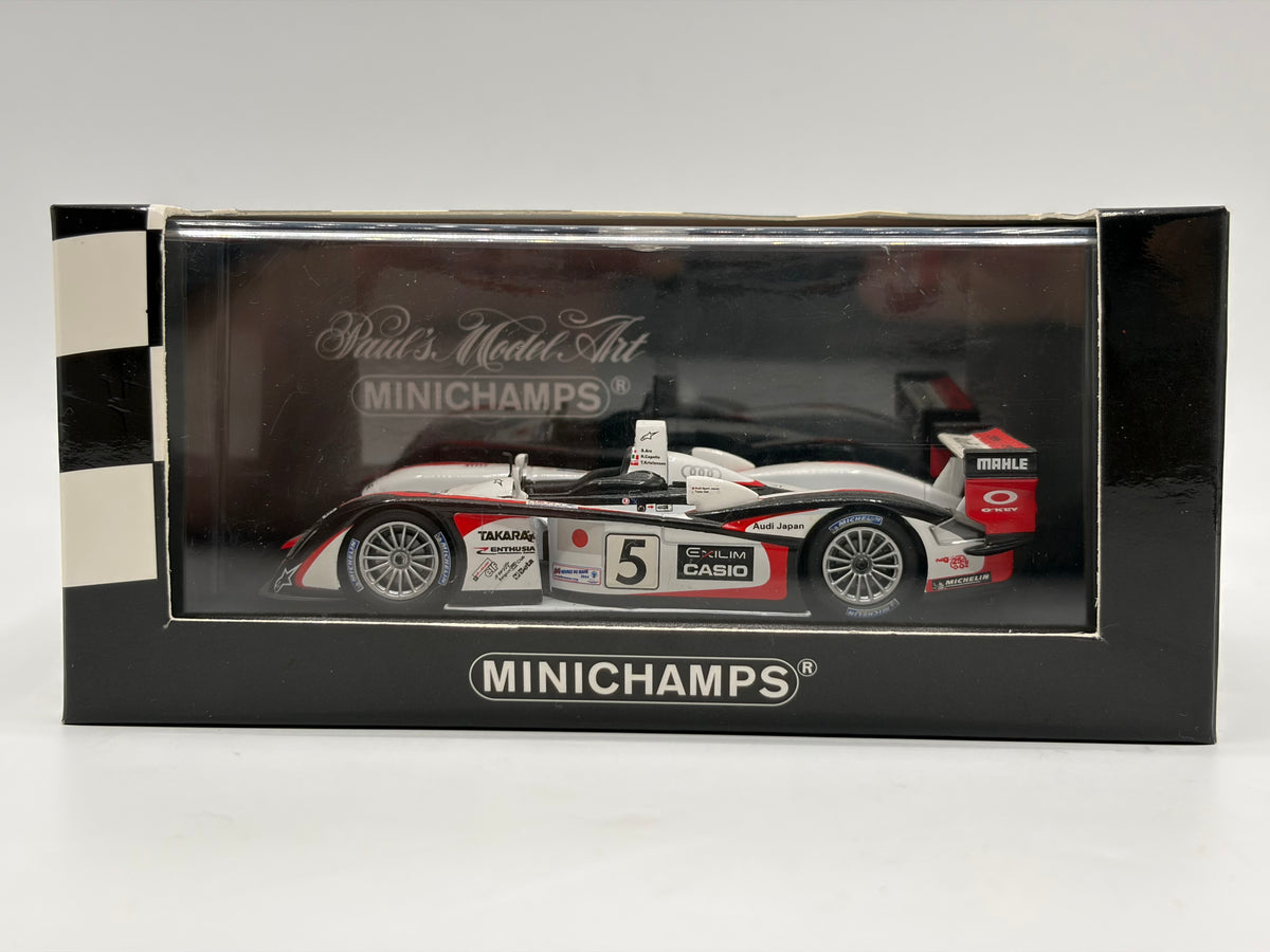 1/43 2004 Audi R8 - Ara / Capello / Kristensen - Minichamps | Model Le Mans Car