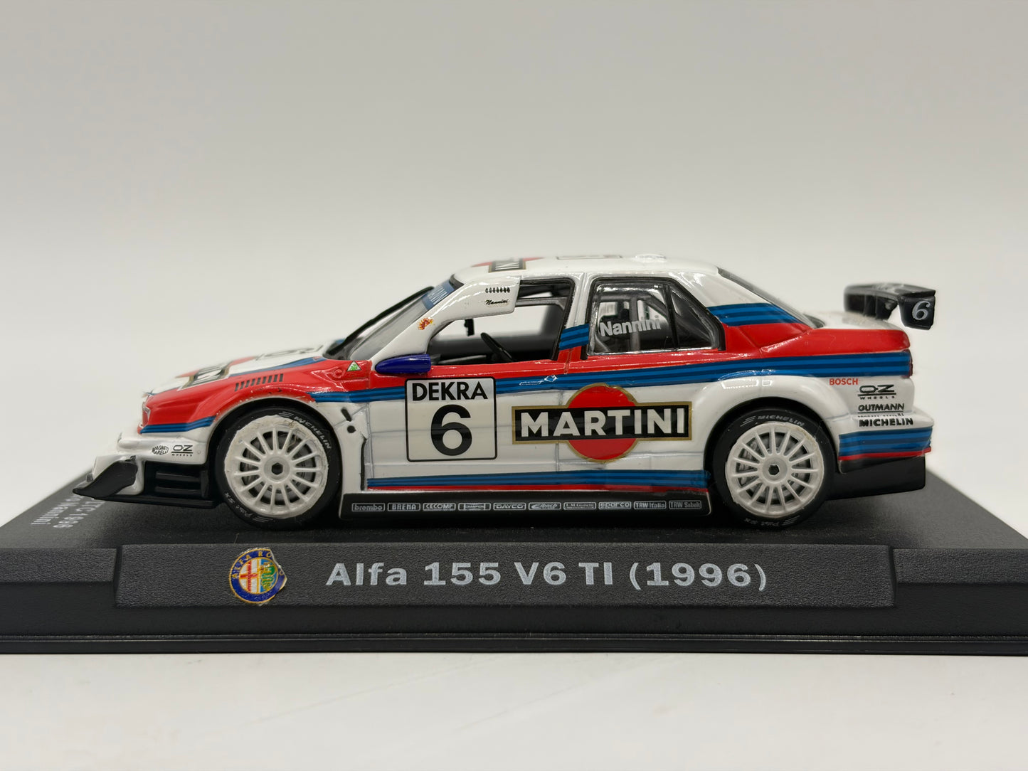 1/43 1996 Alfa Romeo 155 V6 TI - Alessandro Nannini - ITC | Model Car
