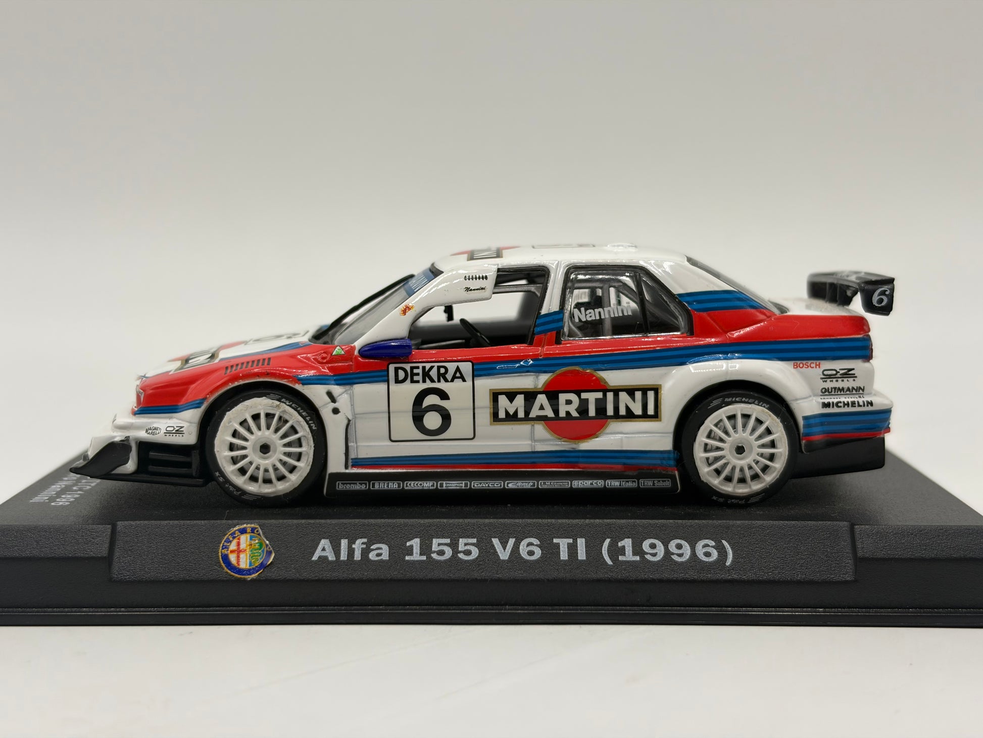 1/43 1996 Alfa Romeo 155 V6 TI - Alessandro Nannini - ITC | Model Car