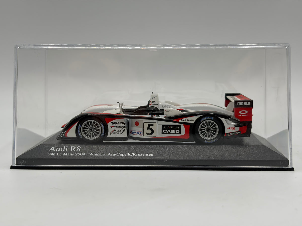 1/43 2004 Audi R8 - Ara / Capello / Kristensen - Minichamps | Model Le Mans Car