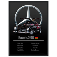 301 Mercedes 300SL Poster - Accent Collection