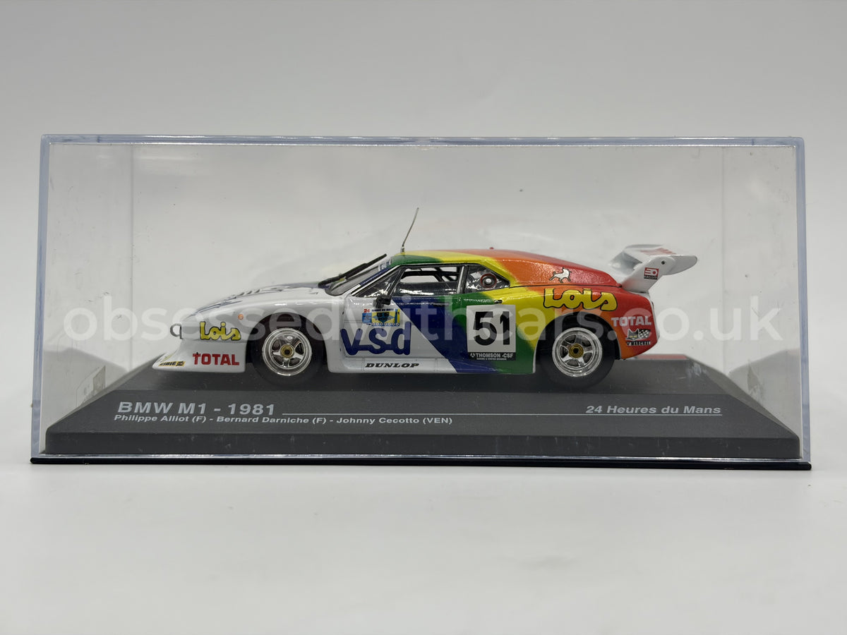 1/43 1981 BMW M1 - Alliot / Darniche / Cecotto | Model Le Mans Car