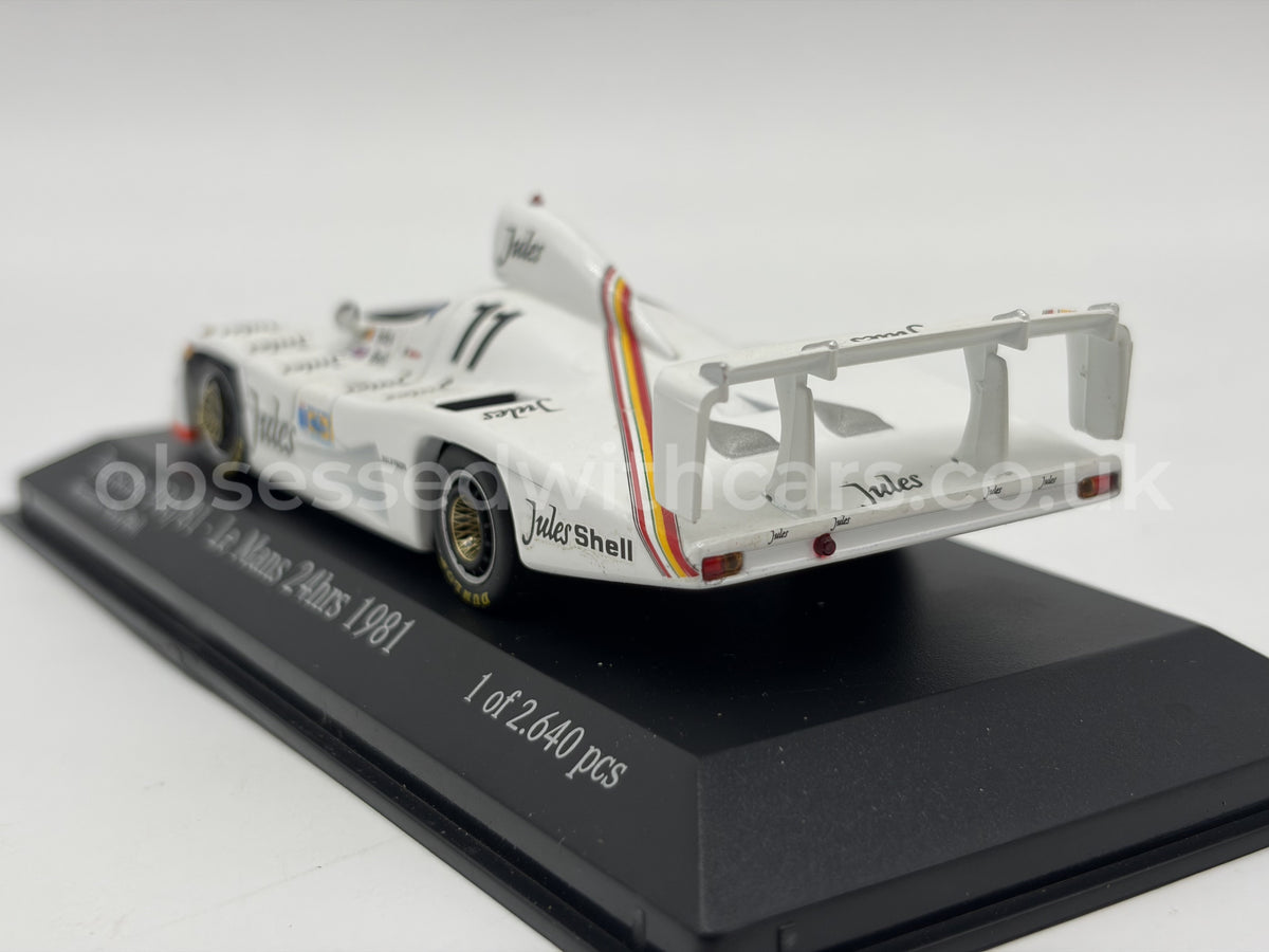 1/43 1981 Porsche 936/81 - Ickx / Bell - Minichamps | Model Le Mans Car